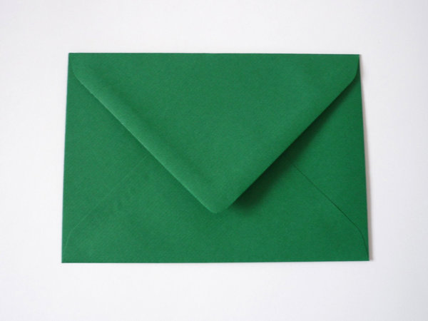 10 Briefumschläge C6 dunkelgrün  Coloretti 80 g/m² Kuvert