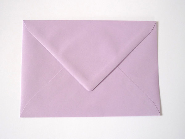 10 Briefumschläge C6 lavendel Coloretti von Rössler