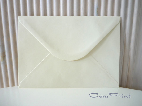 Briefumschlag C5 creme-pastell